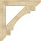 Ekena Millwork Merced Slat Rough Sawn Bracket, Douglas Fir, 6"W x 44"D x 44"H BKT06X44X44MRC06RDF - alternate 4